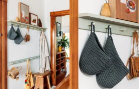 Comment construire un portemanteau DIY pour votre entrée