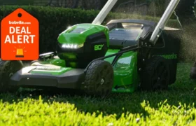 Outils Greenworks en promo sur Amazon — Économisez jusqu&rsquo;à 40 % sur tondeuses, coupe-bordures et tronçonneuses