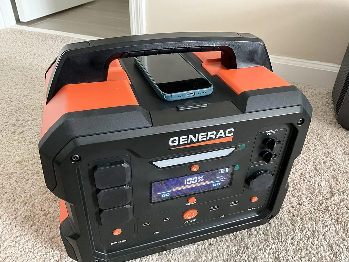 Generac portable power station 01