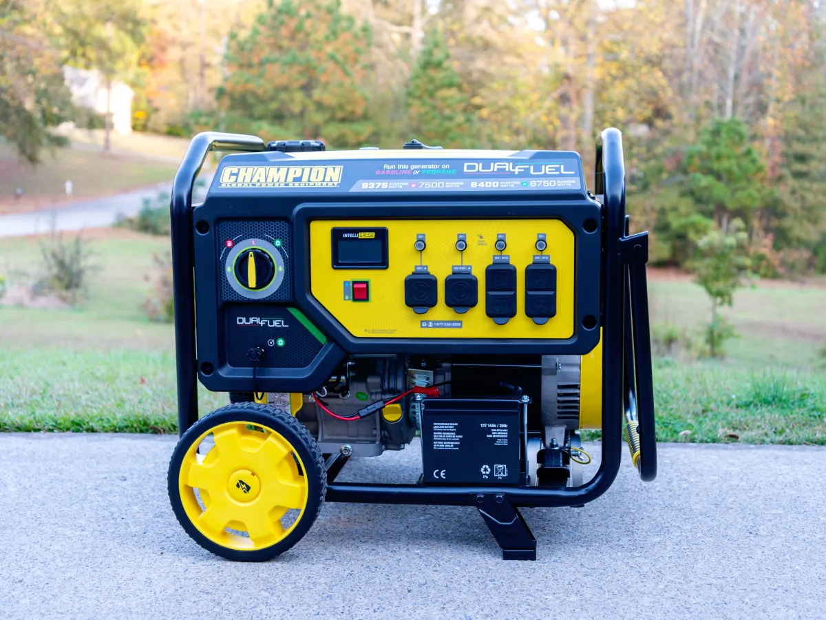 Champion 7500- propane, home, DF