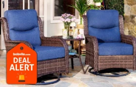 Amazon : Jusqu’à 79% de réduction sur le mobilier d’extérieur — économisez sur les ensembles de salle à manger, parasols et bien plus