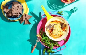 Shishito cloqué avec queso fundido