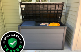 Coffre de terrasse Keter Cortina 200 gallons : avis, espace spacieux et résistance aux intempéries