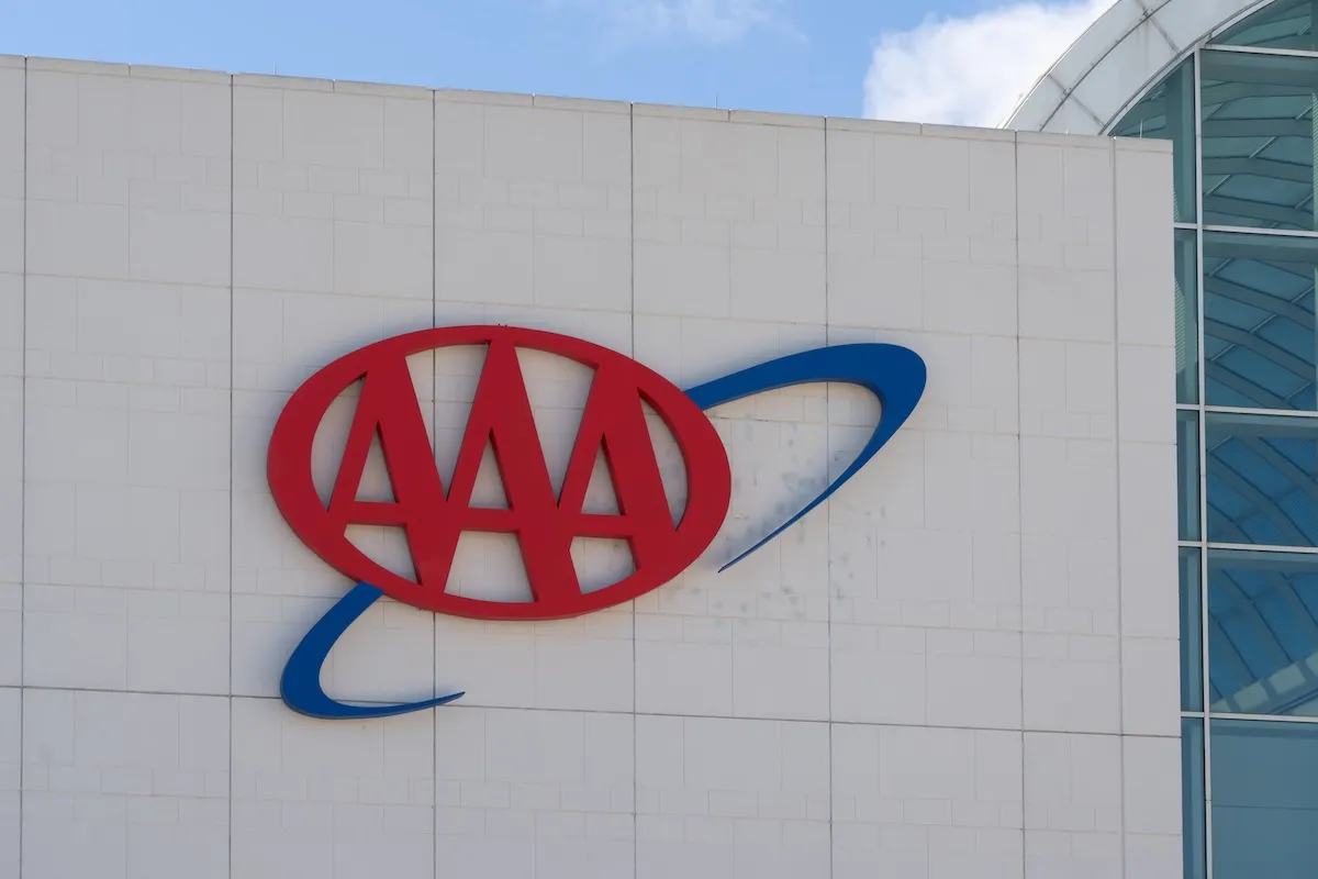 The AAA insurance building. 