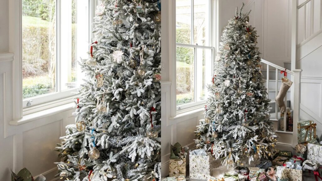 Ces arbres de Noël artificiels font de la décoration festive un jeu d'enfant