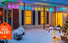Soldes Black Friday chez Lowe’s : jusqu’à 40 % sur les sapins et décorations de Noël, arbres prééclairés et décorations d’extérieur