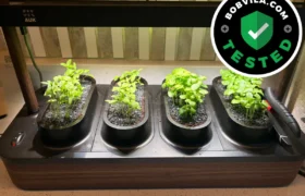 Un jardin d&rsquo;herbes d&rsquo;intérieur élégant, presque sans effort : Test de l&rsquo;Auk Mini 2