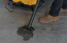 Comment utiliser un aspirateur de chantier pour nettoyer les dégâts d&rsquo;eau